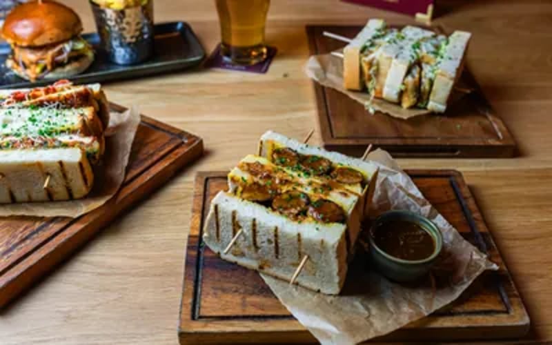 Keep it straightforward - £10 for any lunch item from our menu — delightful city lunches at an excellent value.