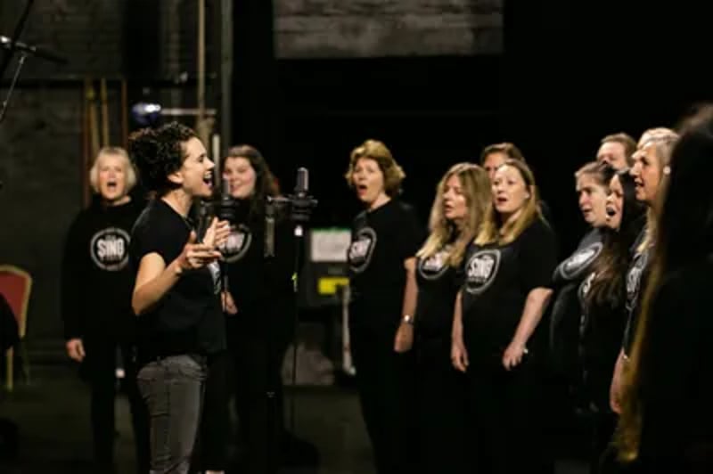 Learn to sing like the pros. Sing Space Choir are welcoming all abilities to come along to the Red Lion Ballroom to practice singing with some pro guidance.