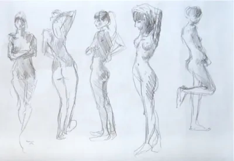 Life Drawing and drinks - every Monday