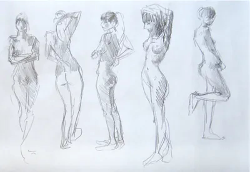 Life Drawing and drinks - first Wednesday of every month