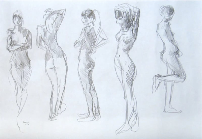 Life Drawing at The Sun