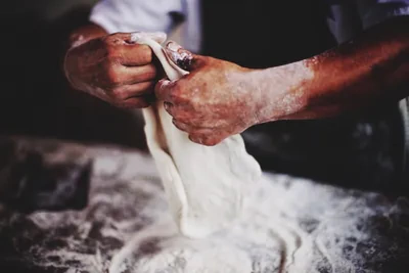 Pizza making for adults and children