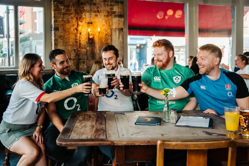 Discover East London's top Six Nations pubs with great vibes and brews!