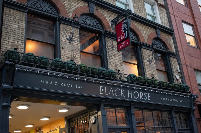 Our newest pub, the Black Horse, returns to Rathbone Place in Fitzrovia this month!
