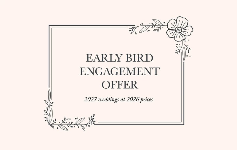 Weddings Early Bird  image - Pop-ups