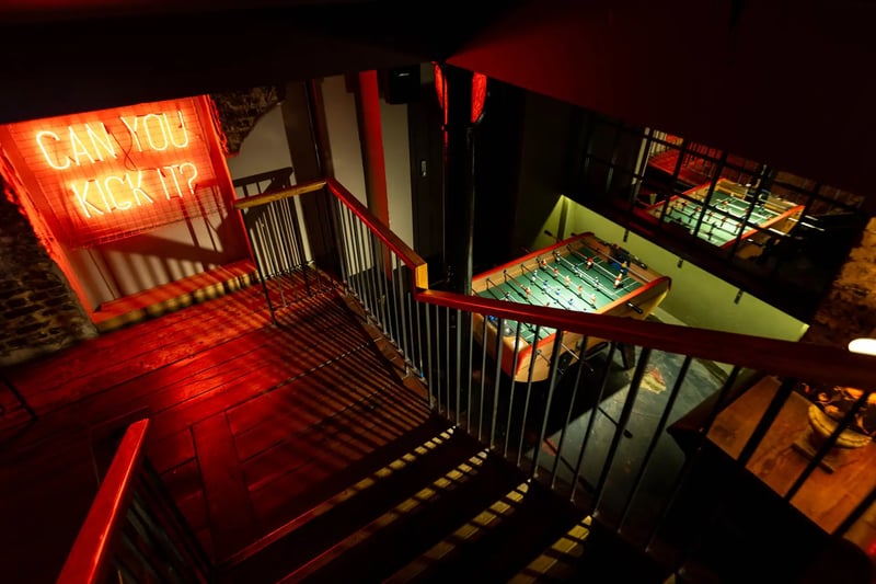 Bar Kick - The Games Area gallery - Private hire spaces