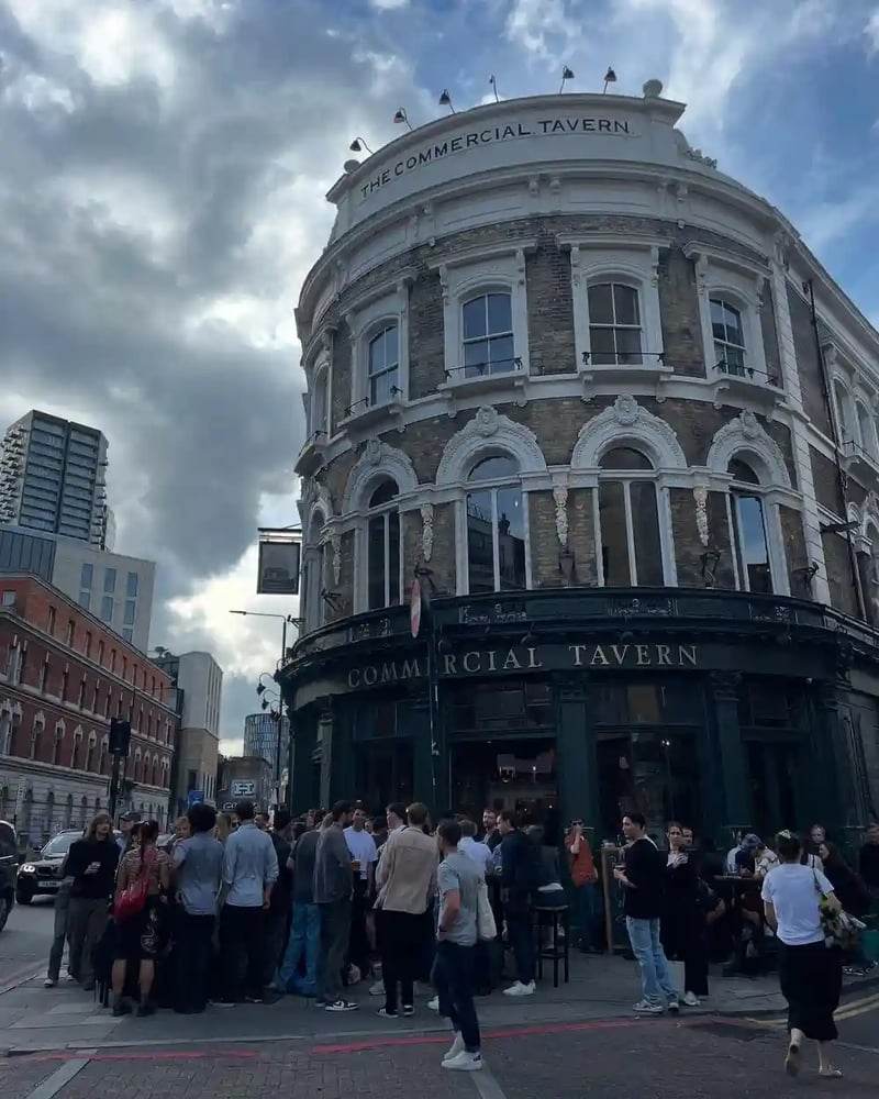 Thursday in Shoreditch never misses #commercial #pub #shoreditch