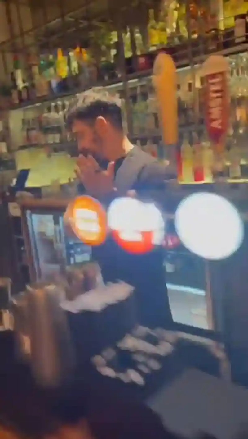 Charlie up first with the 30 second cocktail challenge... but does he have what it takes? 🍹 

Well maybe not, but he still makes a mean Tommy's Margarita. Come in and see for yourself!