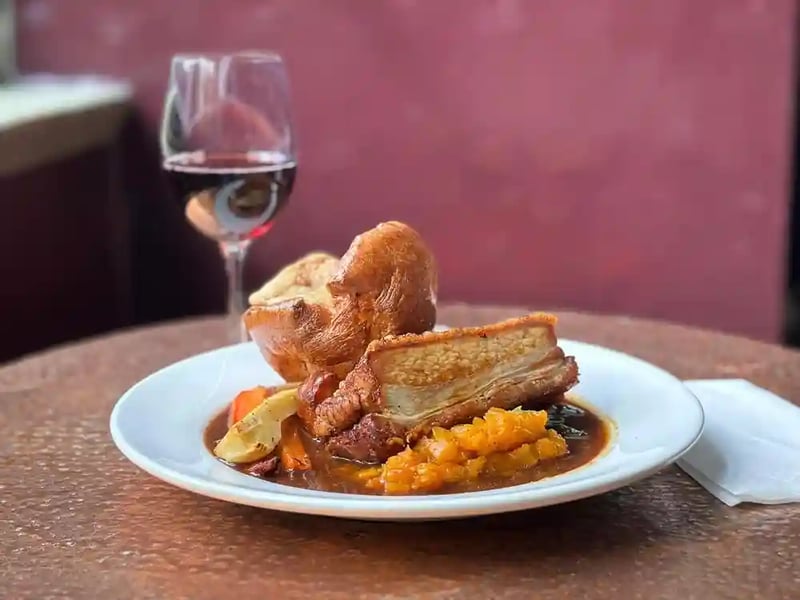 Happy Bank Holiday from us! Join us today and tomorrow from 12pm for our delicious Sunday roasts 🌞 not to be missed!