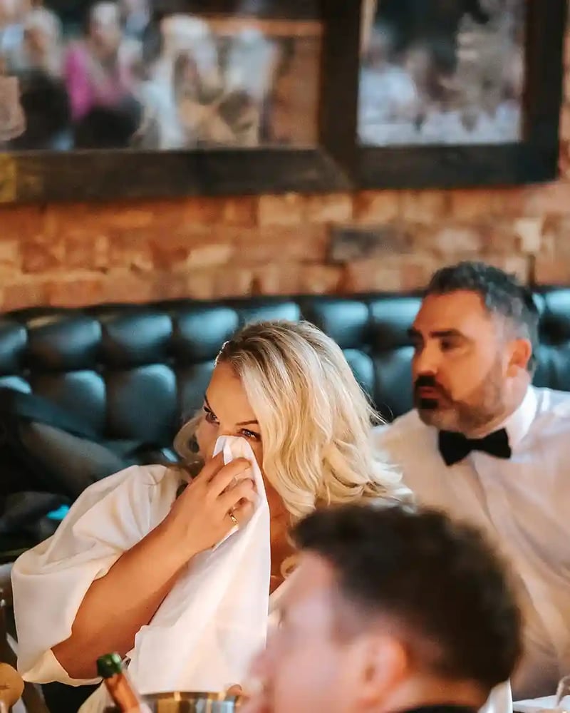 Cheers, happy tears, and cheers again - weddings at Harrild & Sons hit every note 🎤💃 

From misty-eyed speeches to dancefloor chaos, we know how to throw a proper "I do" 🎉 

💌 weddings@urbanpubsandbars.com 
📸 @bluelilyweddings