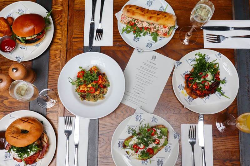 Keep it straightforward - under £10 for any lunch item from our menu — delightful city lunches at an excellent value.
