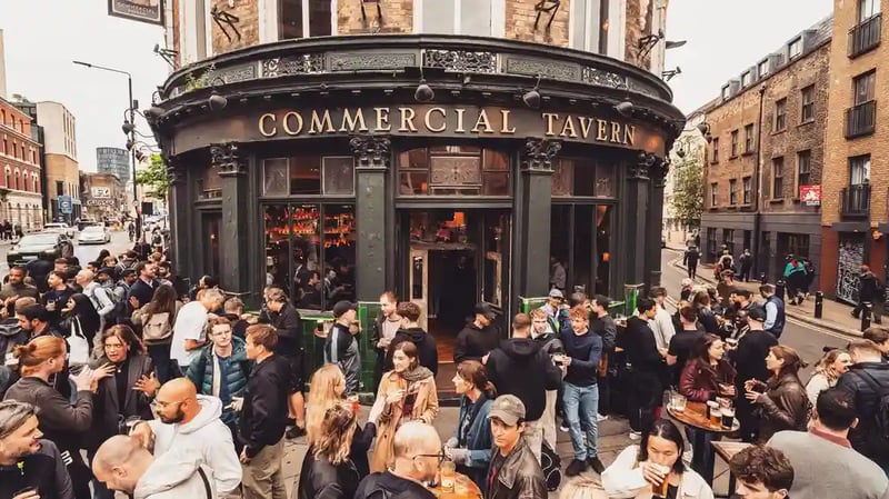 Thursdays post work beers in the mixer at the Commercial - What a beauty! #beers #thursday #shoreditch #comeon