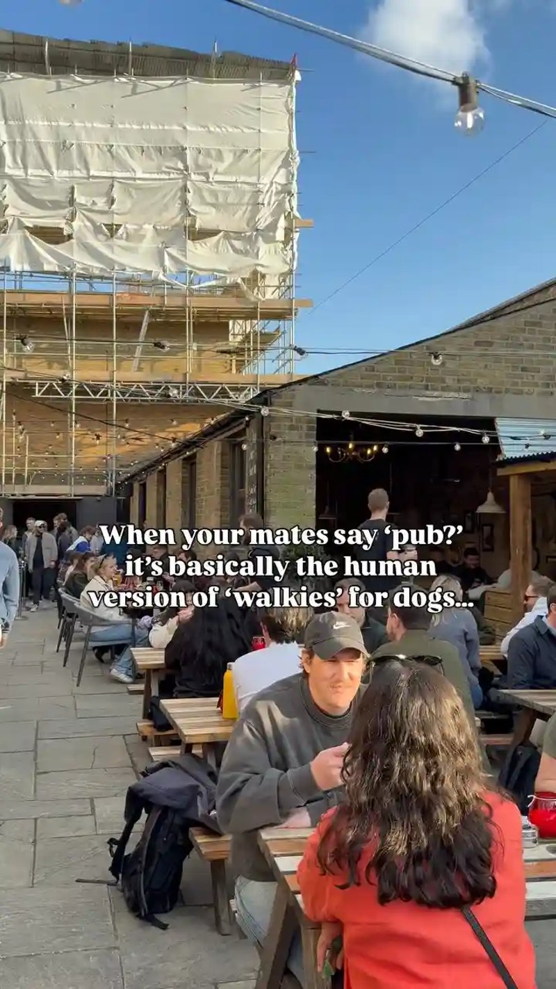 It actually is when you think about it 🤪 Pub? 👀🍻