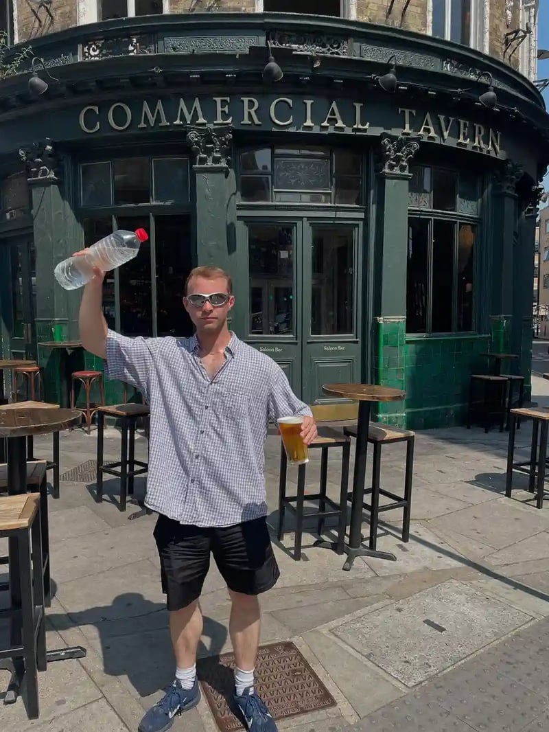 Pints 🤝 water… This is your friendly reminder to stay hydrated! Whos ready for Thursday then!
