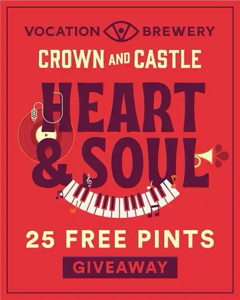 COME DOWN TODAY !!! @ the crown and castle!!!🙌🏽