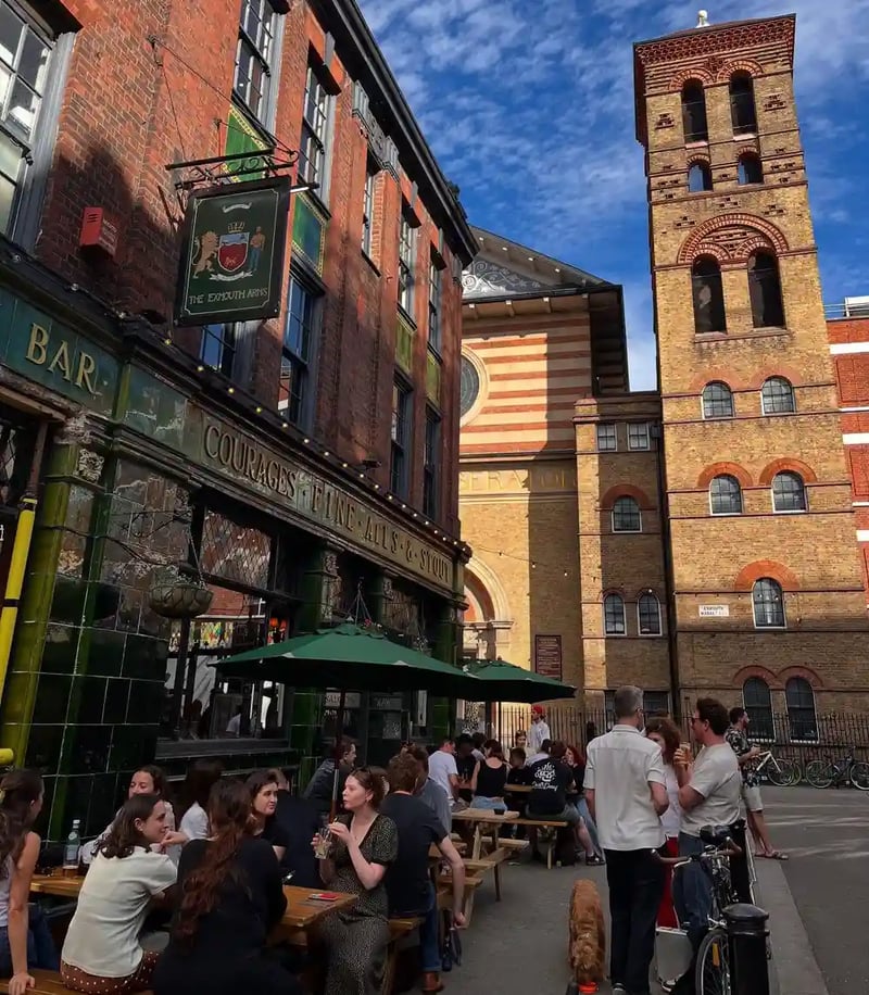 Pub on a Friday sign me up! 

#exmouthmarket #exmoutharms #pub #friday #Fridayfeelgood #outside #summertime