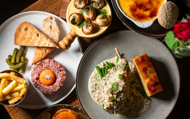 Celebrate Bastille Day with three exclusive mains and Champagne – it's time to indulge!