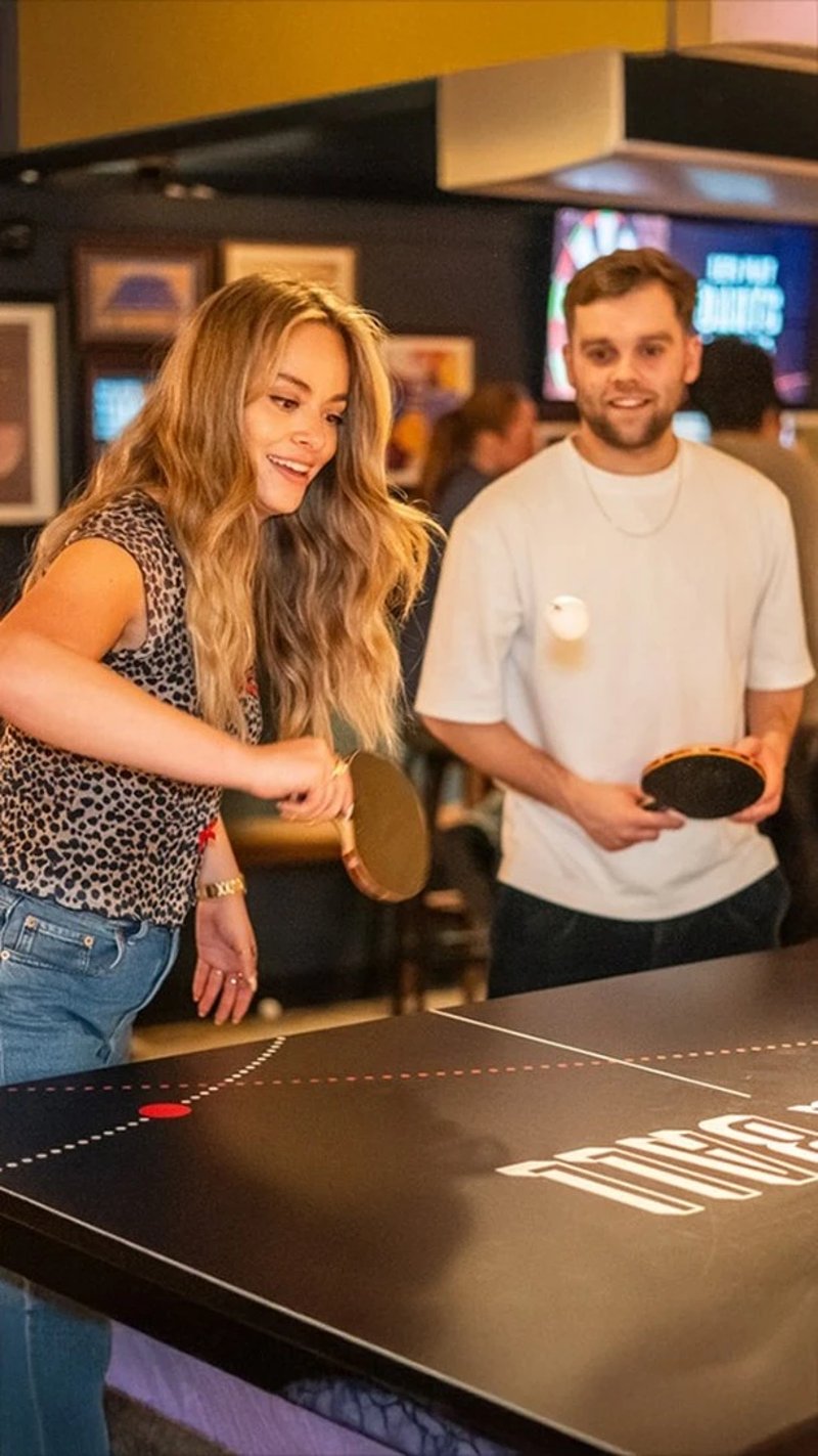 A couple of weeks ago we too out tennis pro John Dennison to see who could take him on! 

In true Bat & Ball fashion the vibes were great with plenty of laughs and a fair bit of friendly competition 🏓

Fancy letting out that competitive streak? Well head to the link in our bio to join us this week.