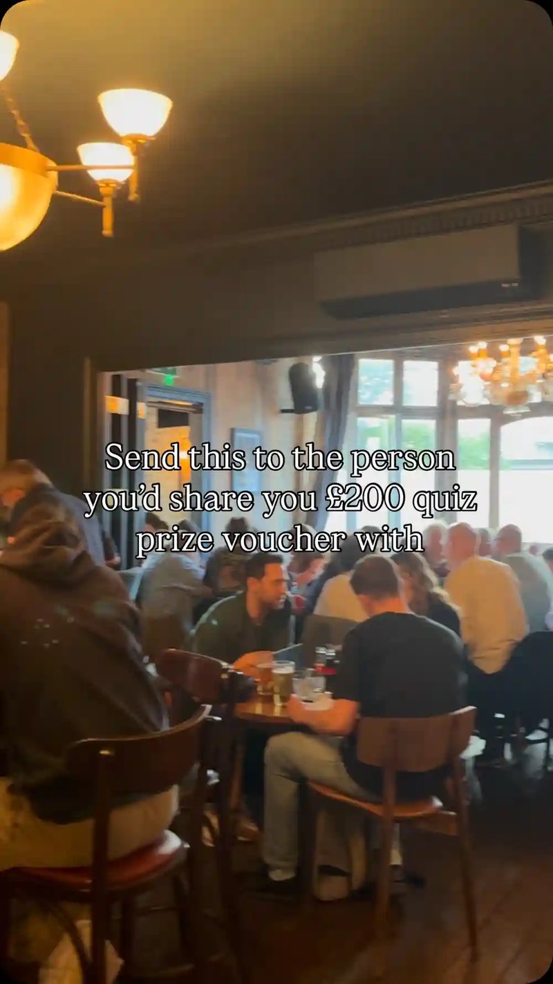 Sunday night means one thing - it’s quiz night! ⁉️ ⁉️ 

Our pub quiz takes place every week - the jackpot sits at £200, plus the usual bar vouchers and wine/prosecco 🍻 

Book your table or walk-in! 

#pubquiz #sundaypubquiz #sundayroast #tootingbec