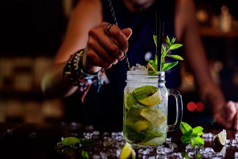 This Rum Day, Sip on 2-4-1 Mojitos with the shining sun and live music from 9pm.