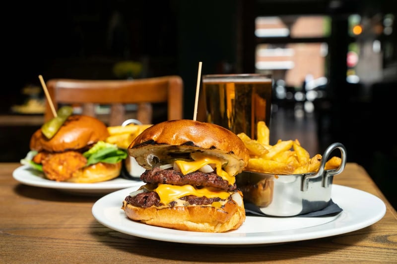 2 Burgers for £20 