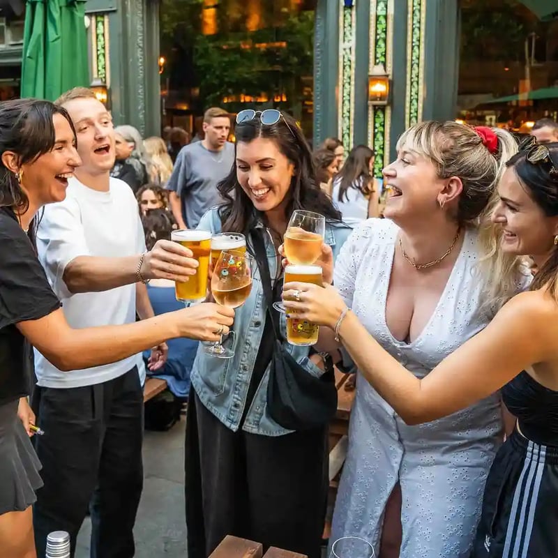Launch party best bits 🎊🦪🍻🥘🤩
