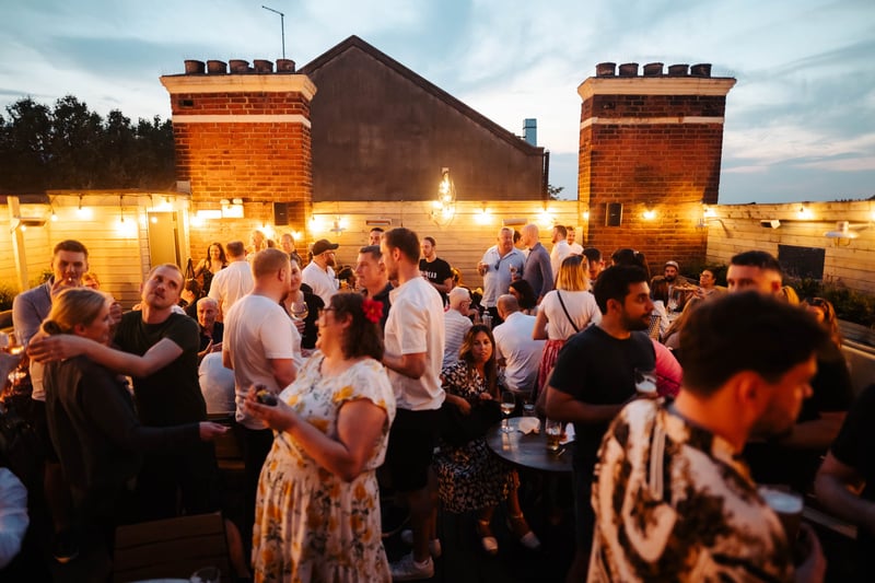 Summer garden party at The Railway