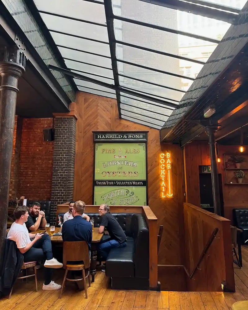 Recently at Harrild & Sons 🍺☀️🥂