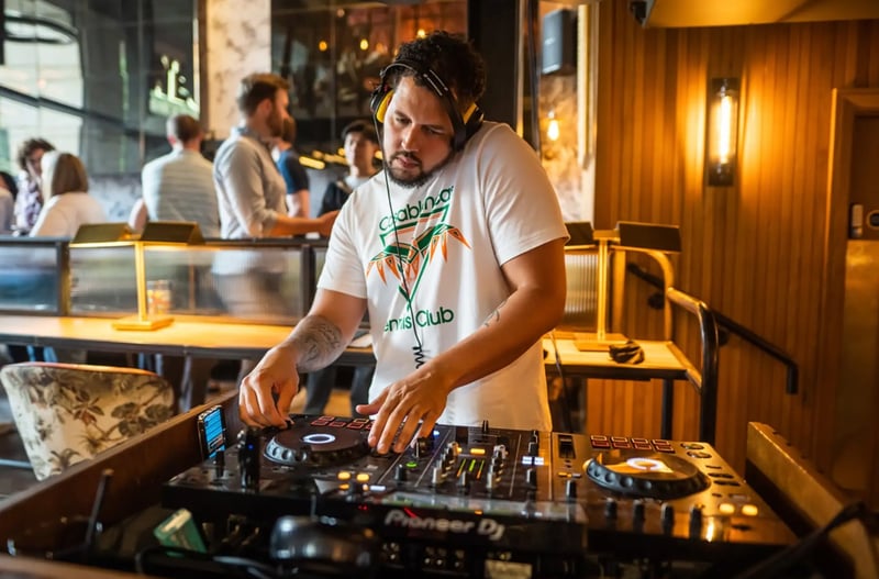 Join us each Saturday night for a live DJ playing at Nest