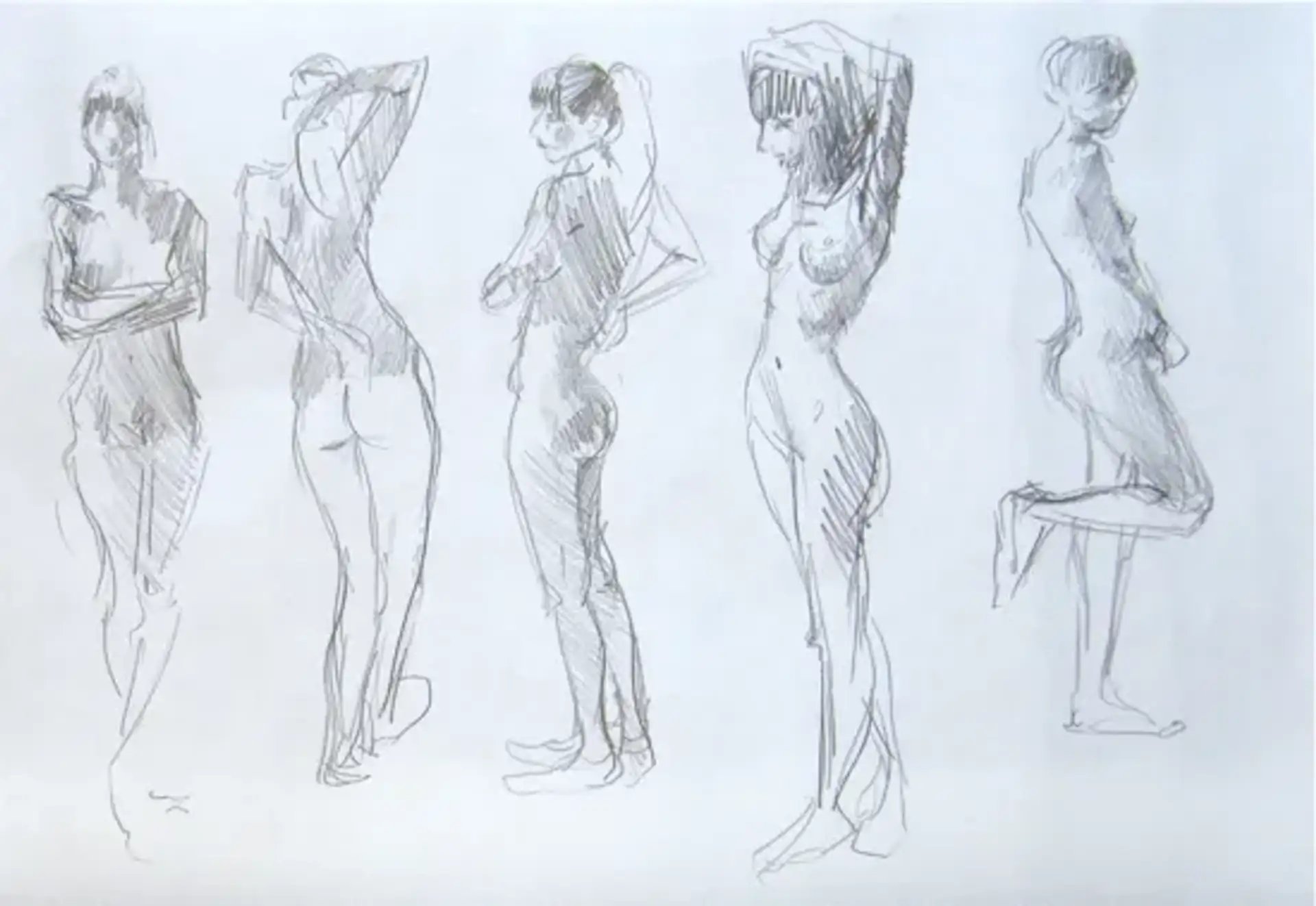 Life Drawing at The Clapton Hart