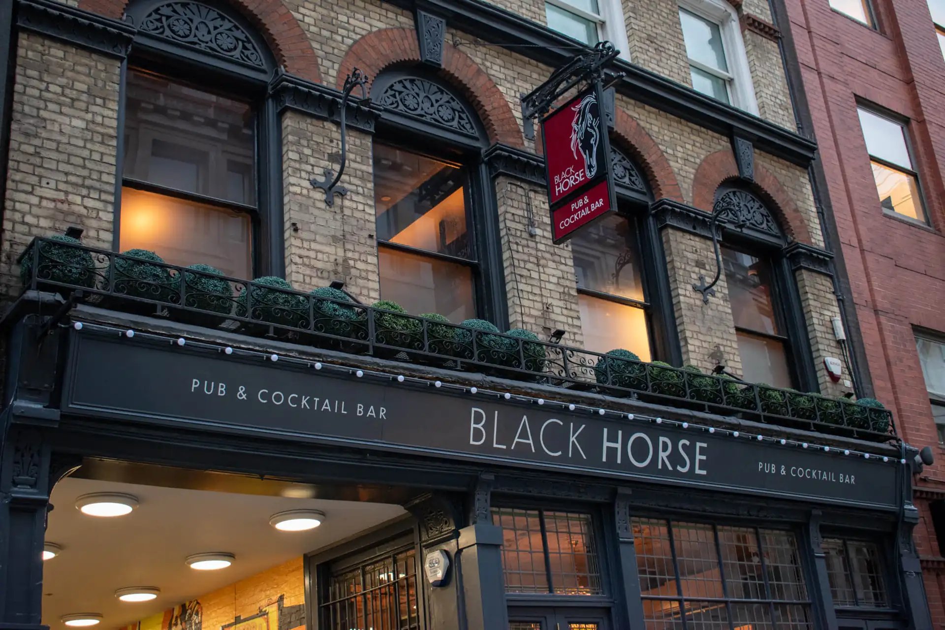 Our newest pub, the Black Horse, returns to Rathbone Place in Fitzrovia this month!