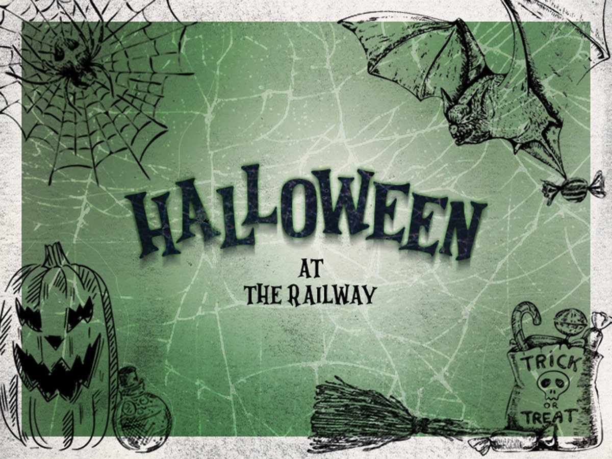 Its spooky season and we're celebrating in style here at The Railway - a DJ spinning haunting tracks, specials shots, costumes and giveaways. Don't dare miss it!
