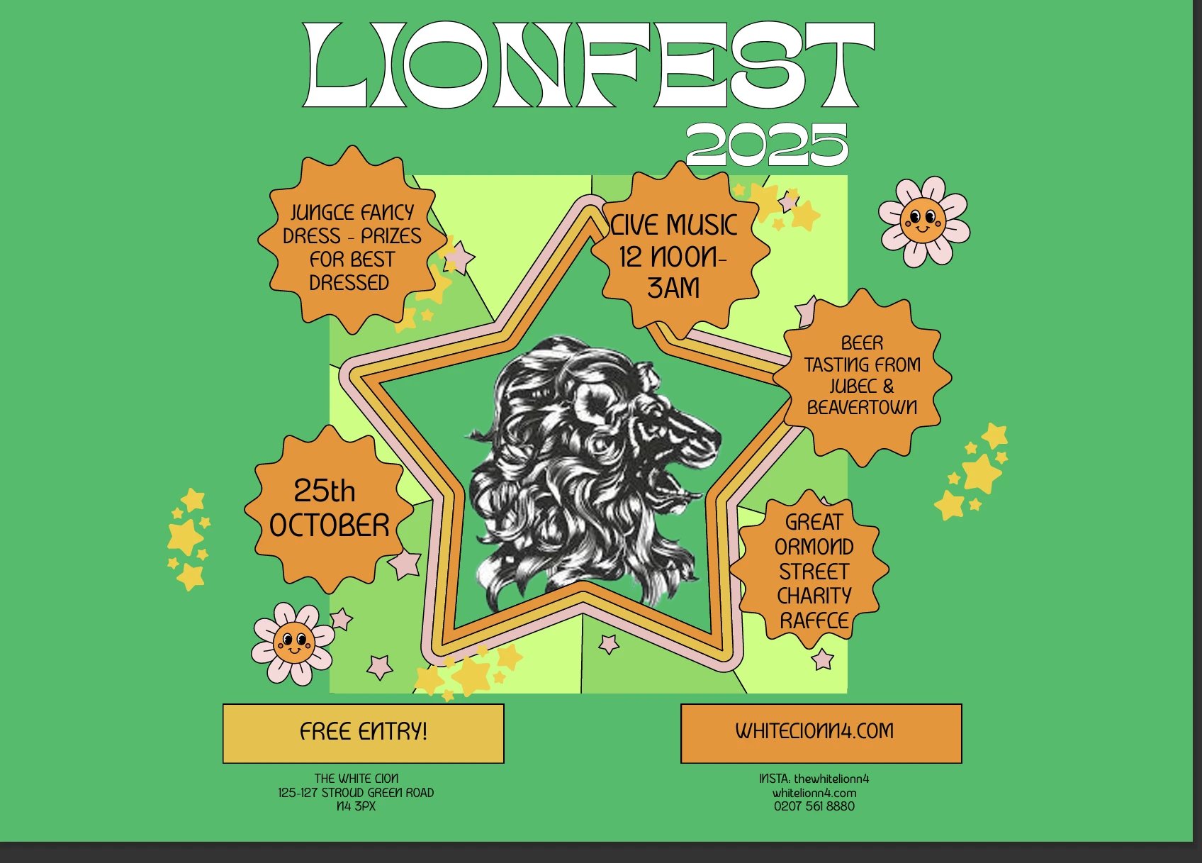 Roar, rave and unleash your wild side with us at Lionfest 2025!