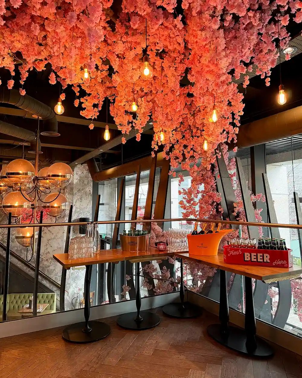 POV you host an event in our bar 🥂

Meet ‘The Nest’ - with a capacity of 26 seated and 50 standing, this space offers incredible birds-eye views over the whole bar. 

Make it yours now! Enquire via DM, or tap the link in our bio to view our other spaces 🌸