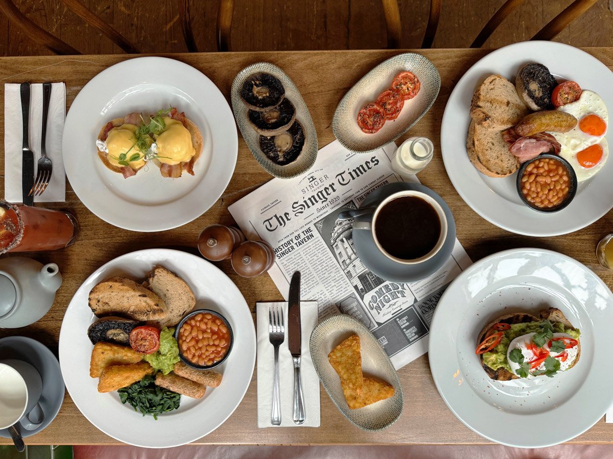 Start your day the right way- with a bangin' breakfast 